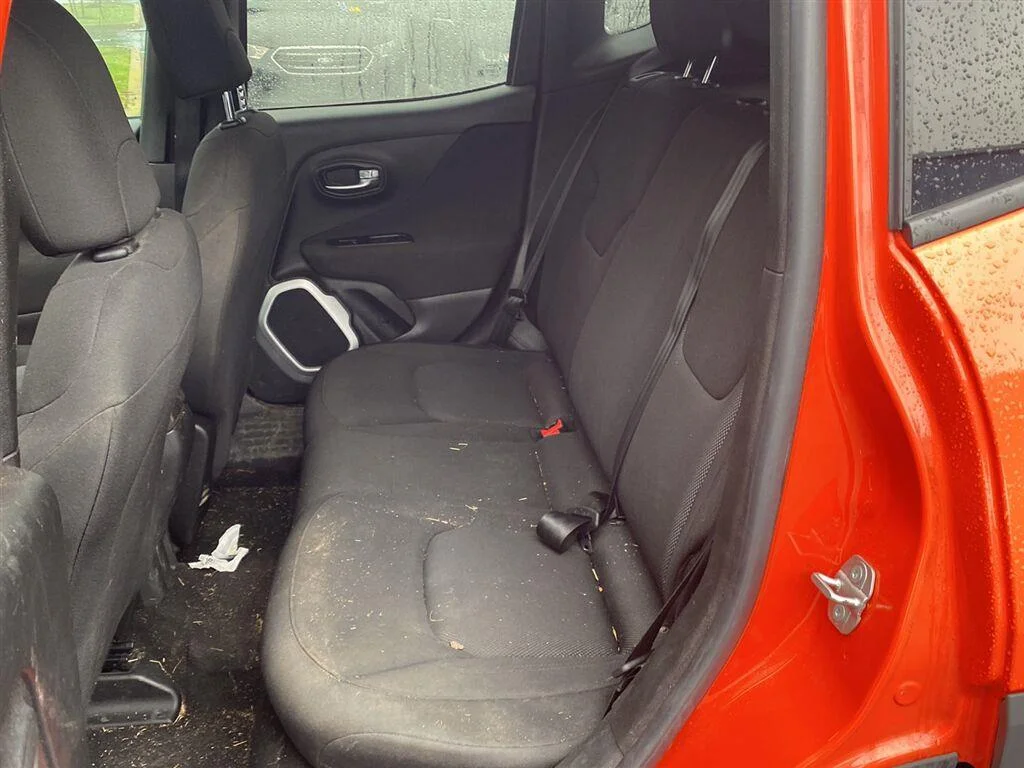 Used 2018 Omaha Orange Jeep Sport image 14