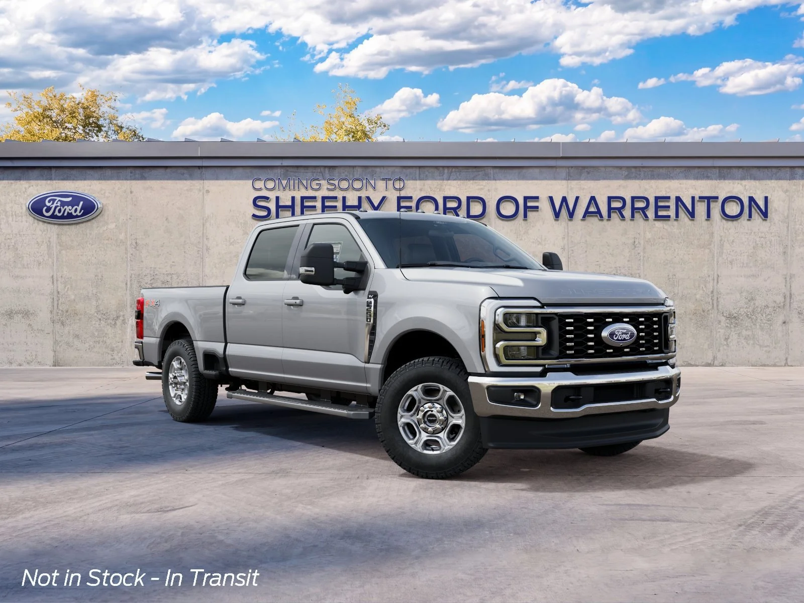 New 2027 Iconic Silver Metallic Ford XLT image 1