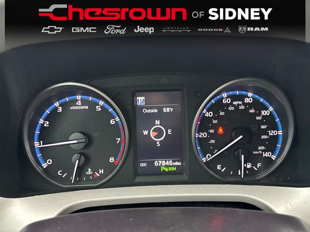 Used 2018 Black Currant Metallic Toyota XLE image 13