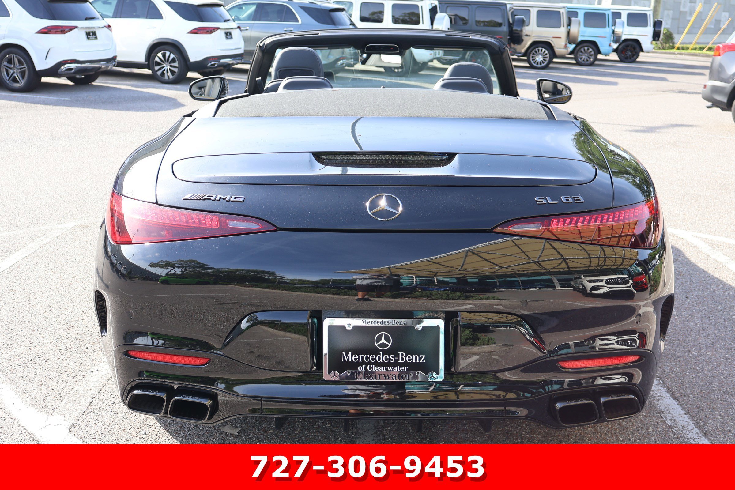 Certified Used 2022 Obsidian Black Metallic Mercedes-Benz AMG® SL 63 image 9