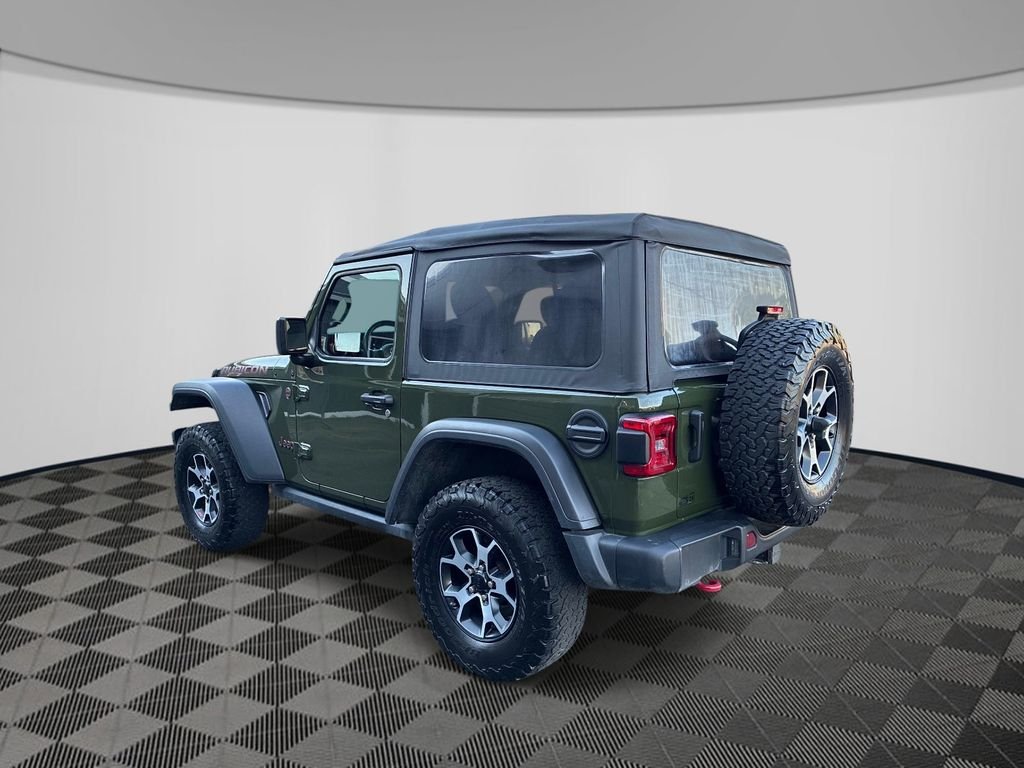 Used 2021 Green Jeep Rubicon image 5