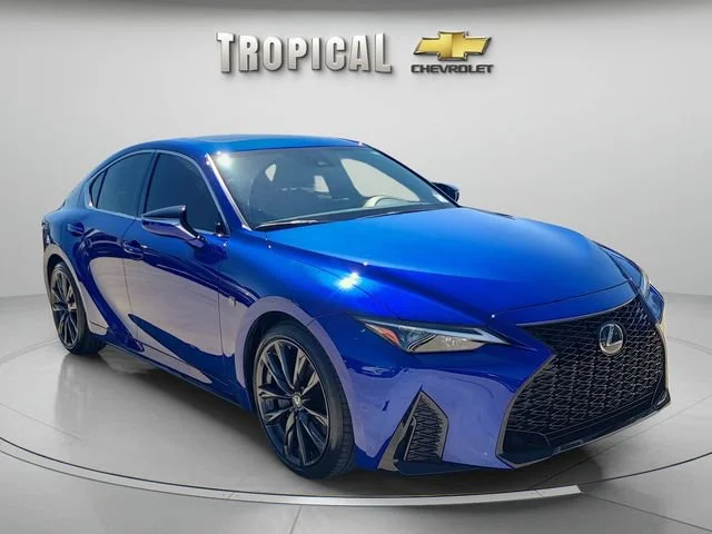 Used 2024 Blue Lexus IS 350 F SPORT Design image 4