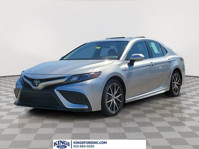 Certified Used 2023 Celestial Silver Metallic Toyota SE image 1
