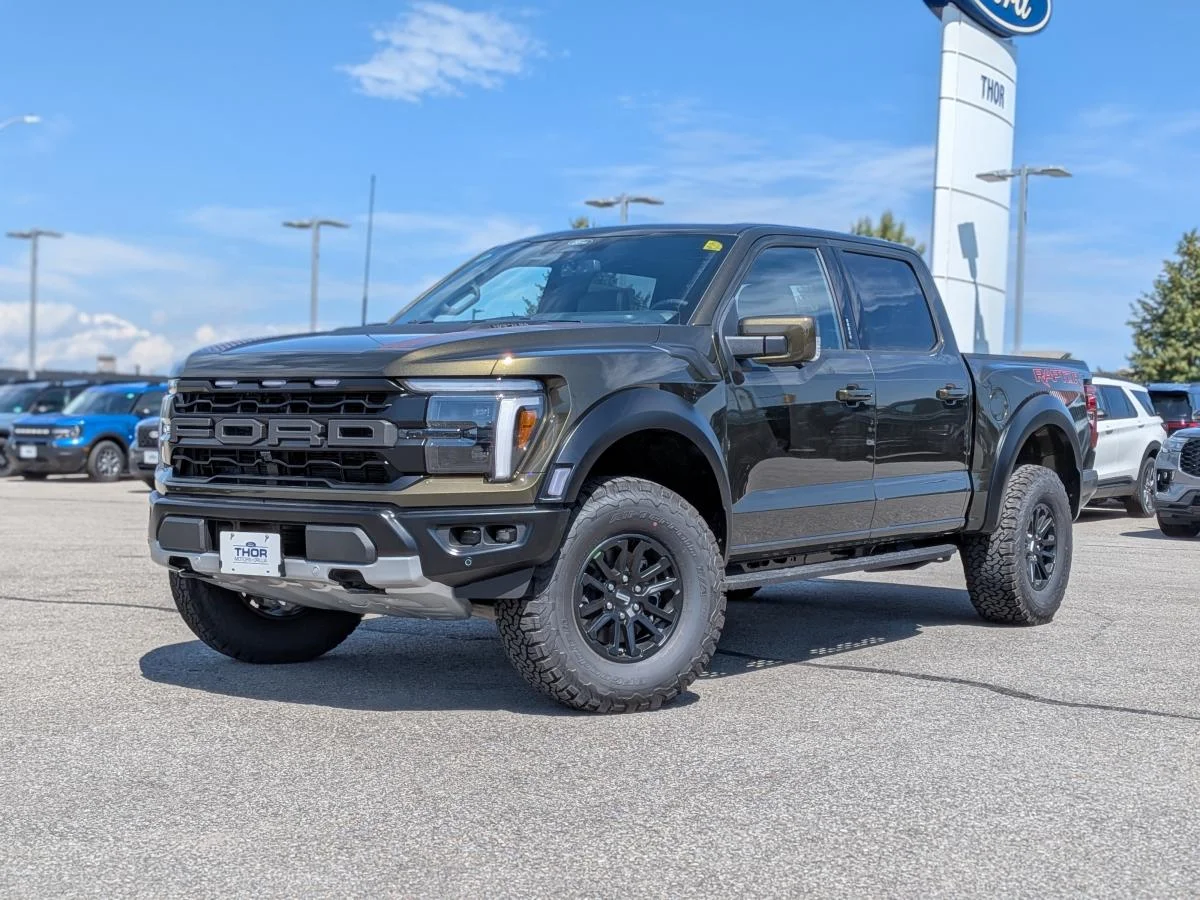 New 2026 Green Ford Raptor image 1