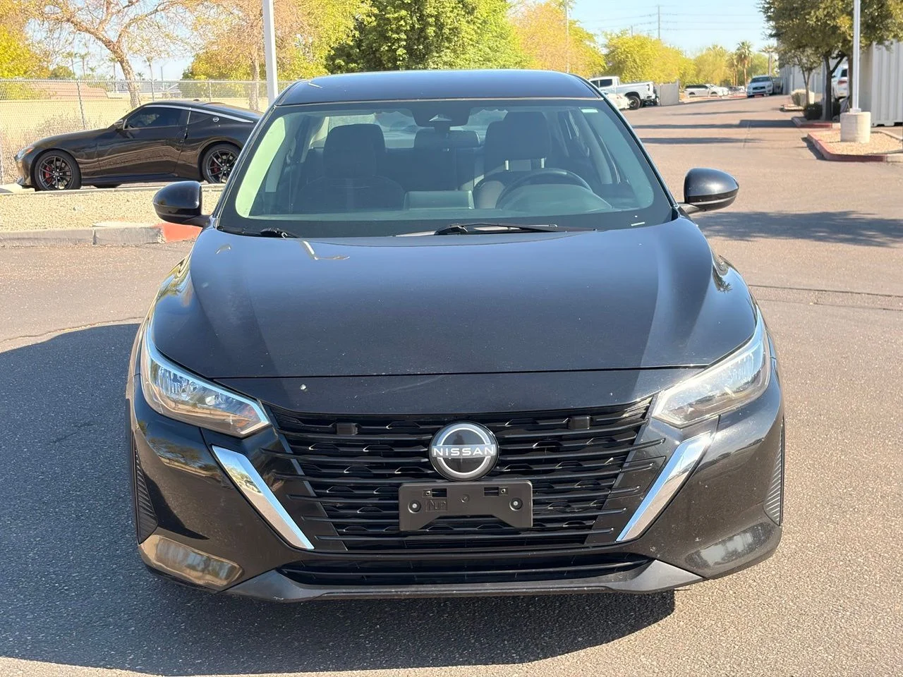 Used 2024 Super Black Nissan SV image 8