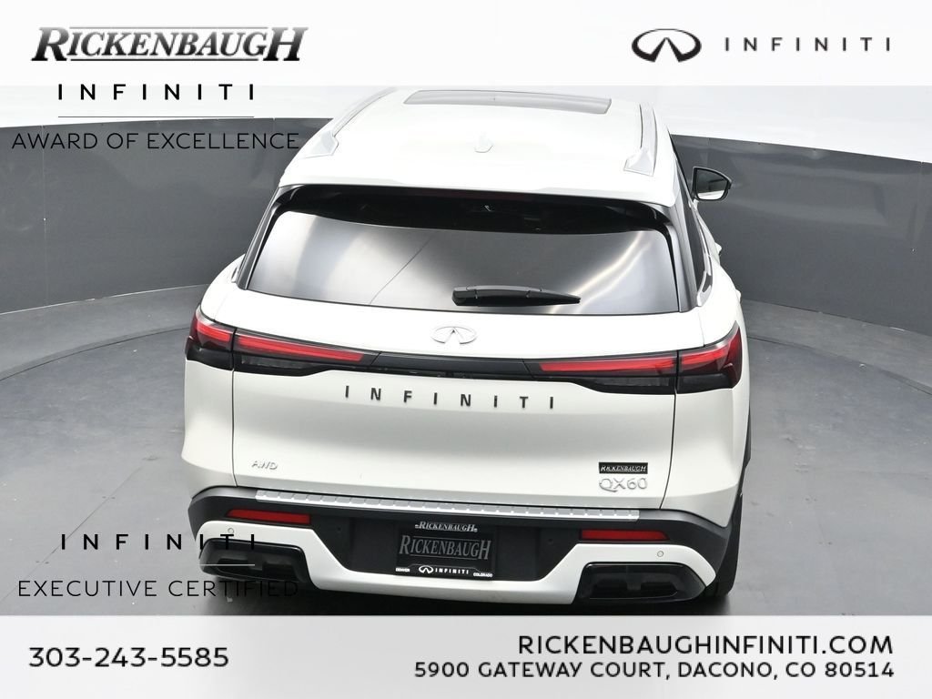 Certified Used 2023 White INFINITI LUXE image 42
