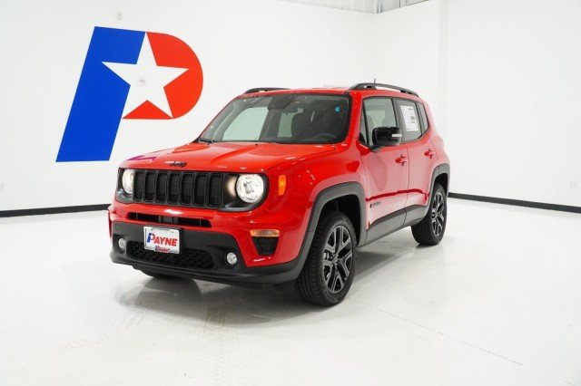 Used 2023 Colorado Red Clearcoat Jeep Altitude image 1
