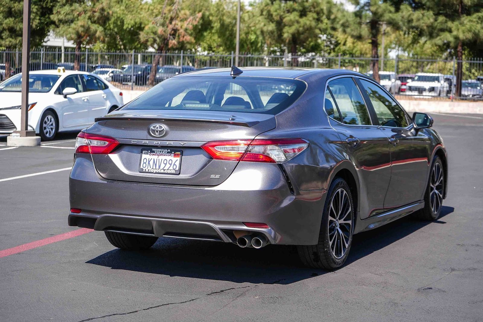 Used 2019 Gray Toyota SE image 6