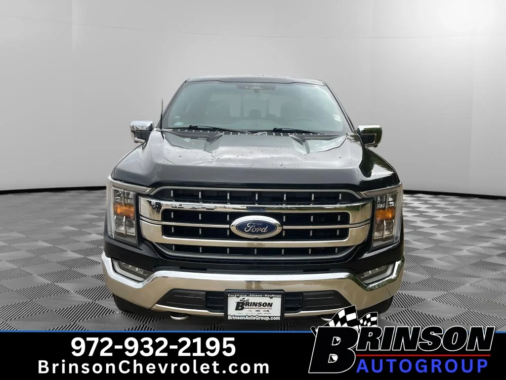 Used 2022 Black Ford LARIAT image 2