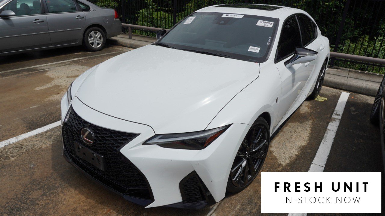 Used 2024 ULTRA WHITE Lexus IS 350 F SPORT image 1