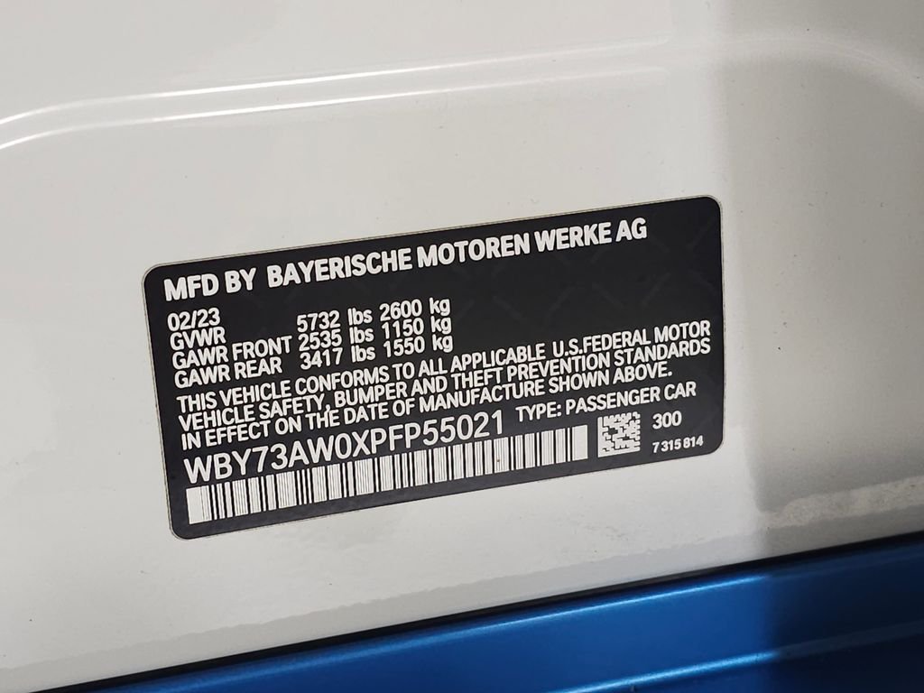 Used 2023 Alpine White BMW eDrive40 image 37