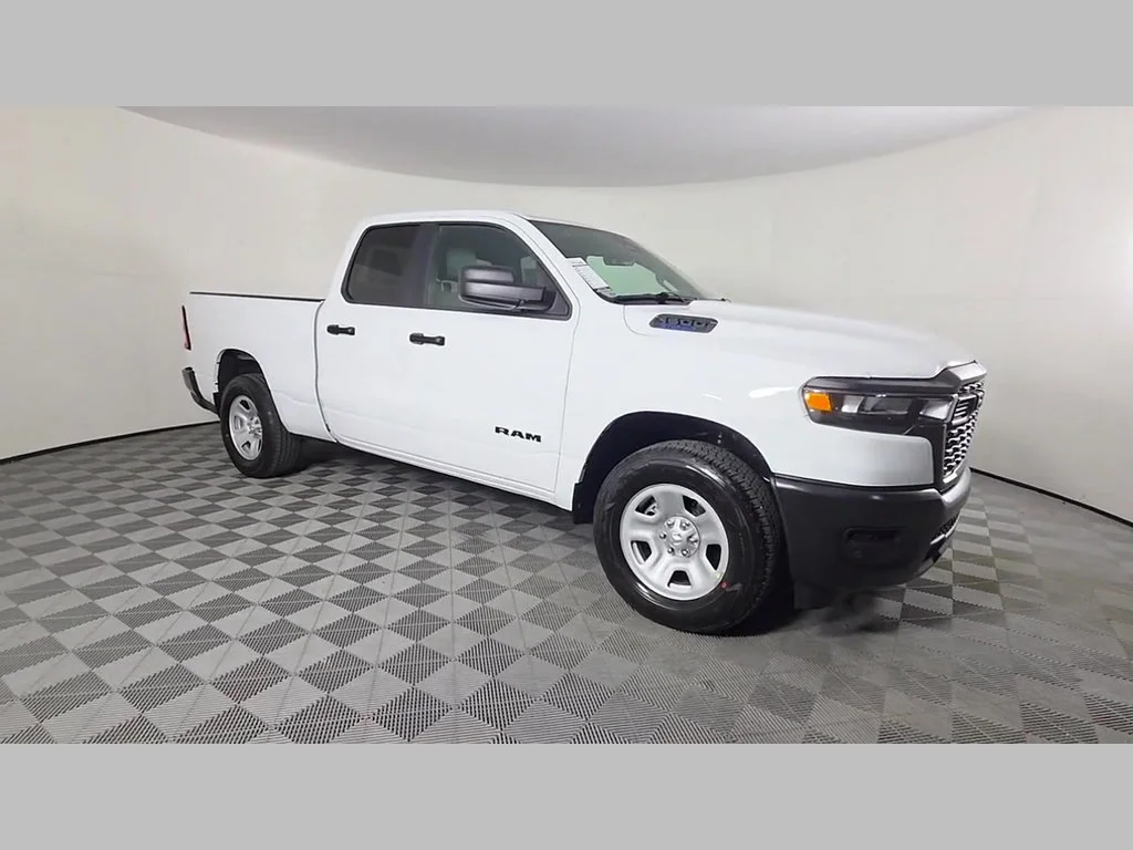 New 2027 Bright White Clear-Coat Exterior Paint RAM Tradesman image 40