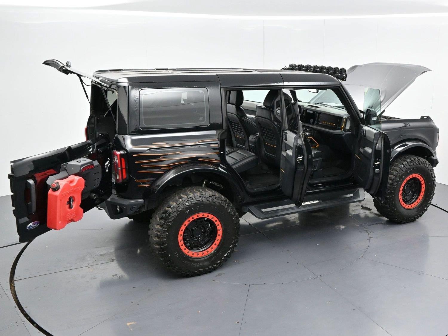Used 2021 Shadow Black Ford Badlands image 47
