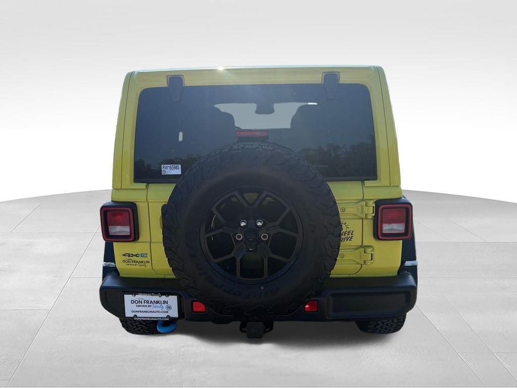 Used 2024 Yellow Jeep Willys 4xe image 4