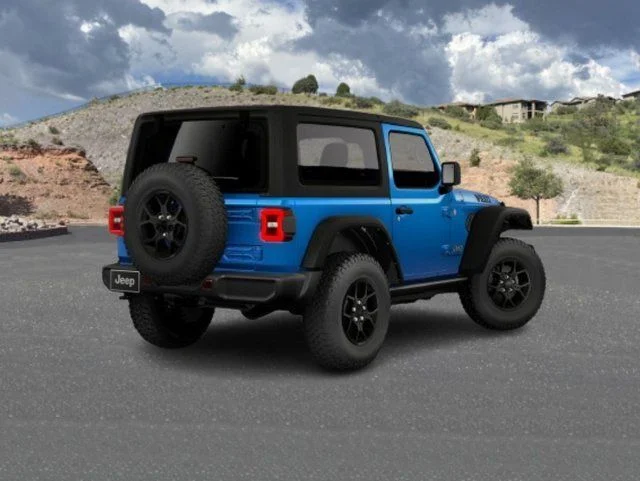 New 2026 Hydro Blue Pearl-Coat Exterior Paint Jeep Willys image 4