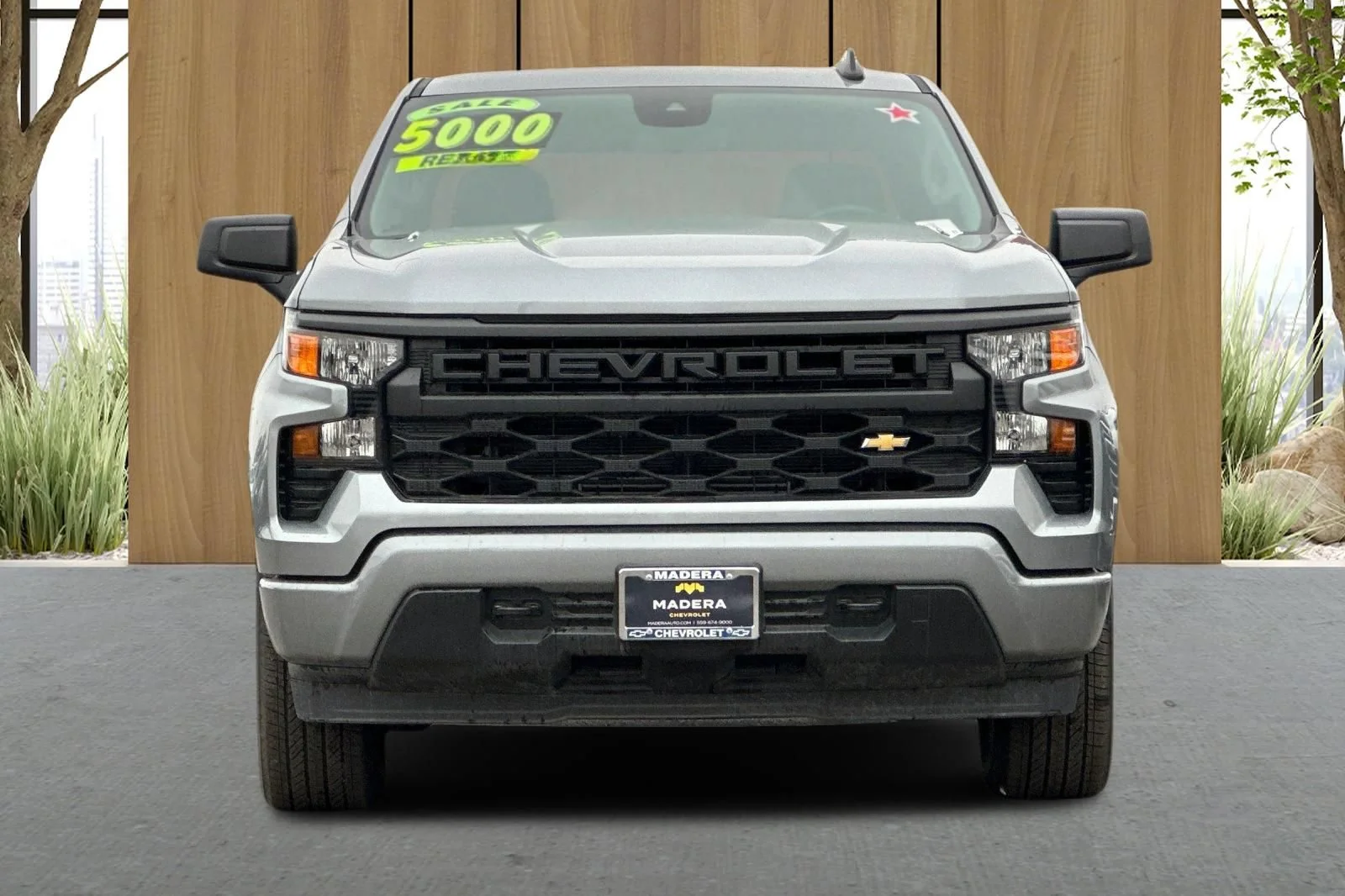 Used 2024 Sterling Gray Metallic Chevrolet Custom image 6
