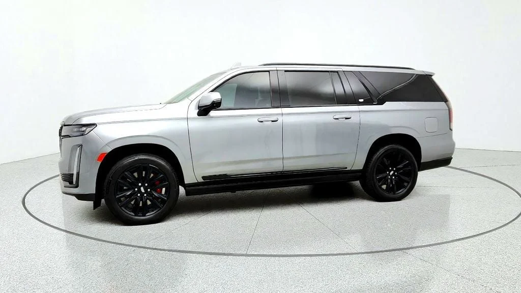 Used 2023 Galactic Gray Metallic Cadillac 4WD 4dr Sport Platinum w/ Brake Kit, Super Cruise & Night Vision image 8