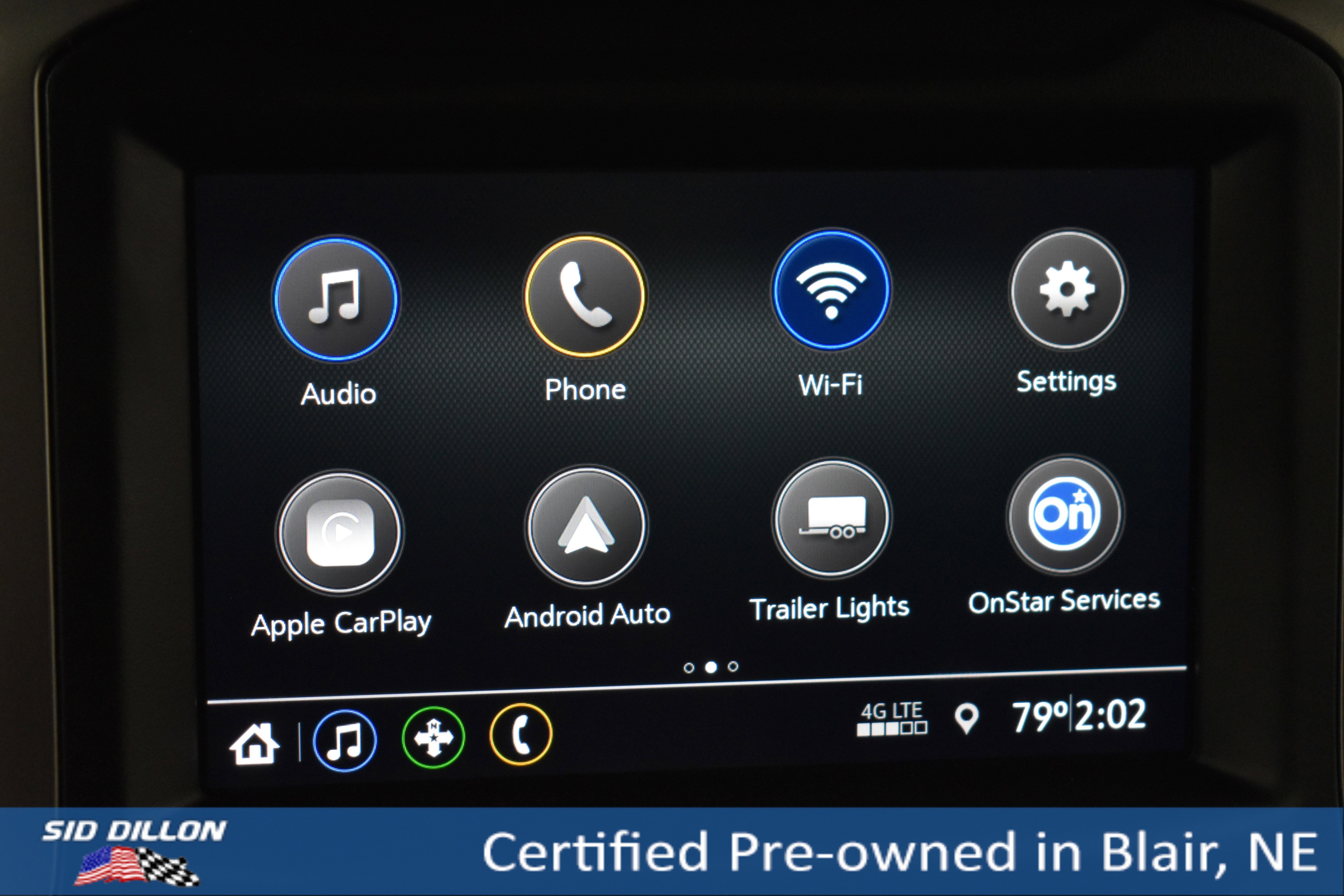 Used 2021 Northsky Blue Metallic Chevrolet Custom image 3