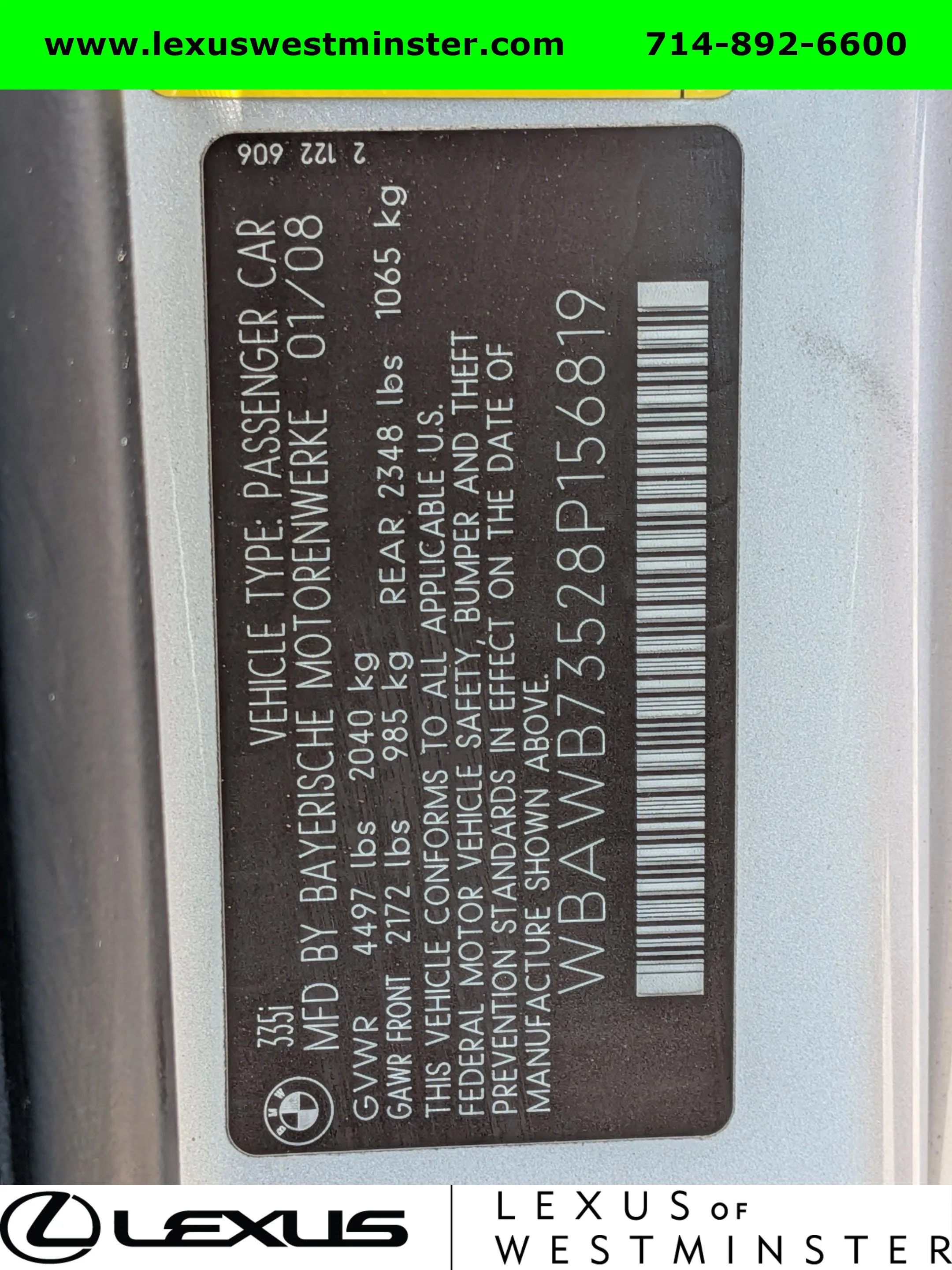 Used 2008 Silver BMW 335i image 25