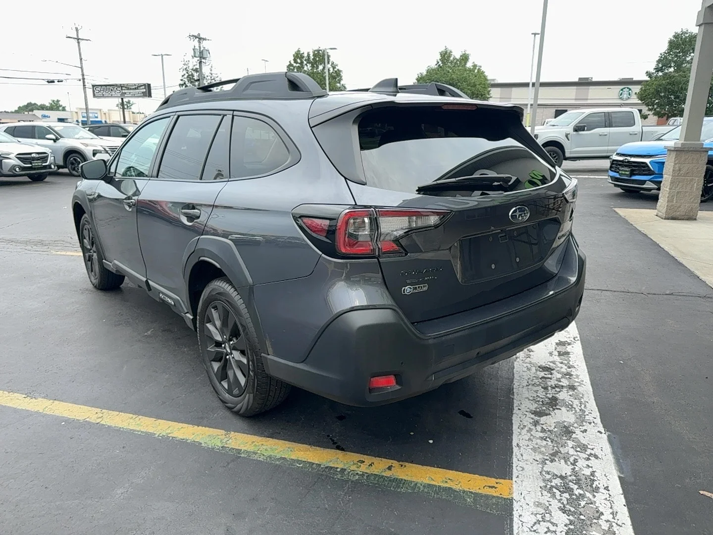 Used 2024 Magnetite Gray Metallic Subaru Onyx Edition image 4