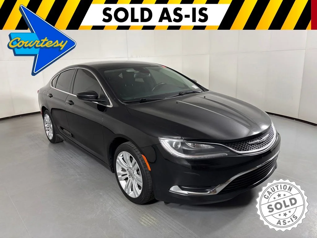Used 2015 Black Clearcoat Chrysler Limited image 1