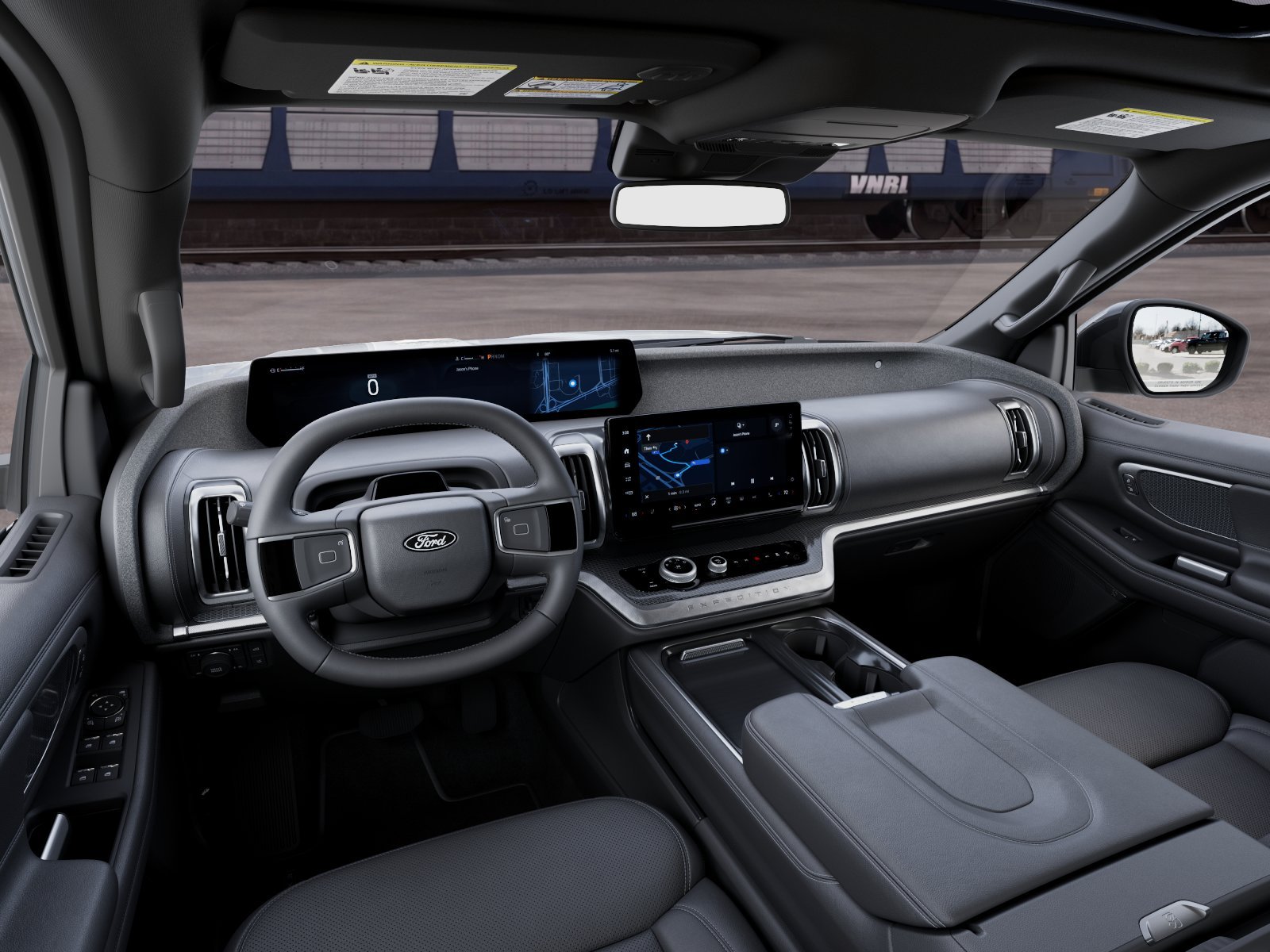 New 2027 Glacier Gray Metallic Tri-Coat Ford MAX Platinum image 9