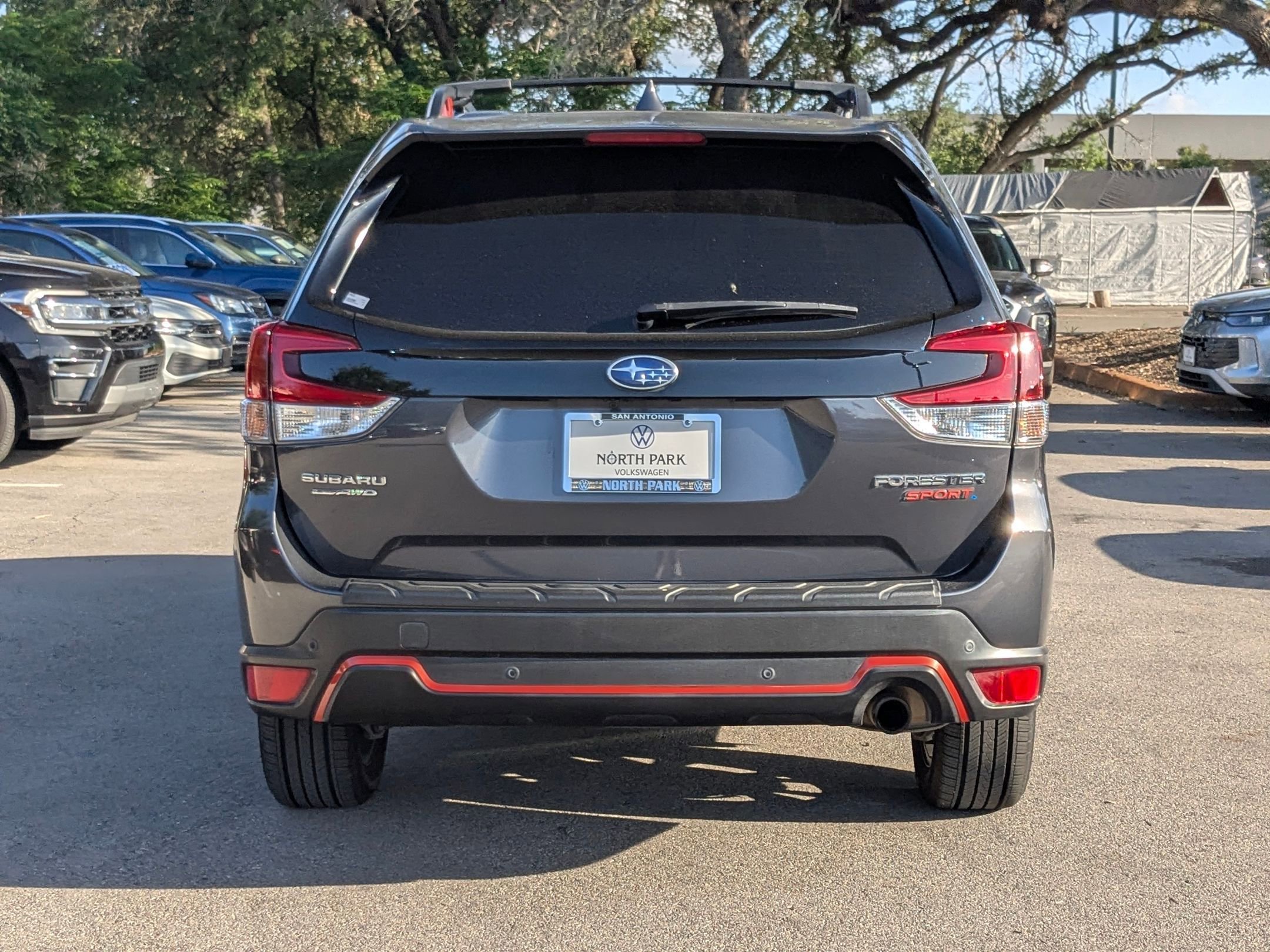 Used 2020 Magnetite Gray Metallic Subaru Sport image 4