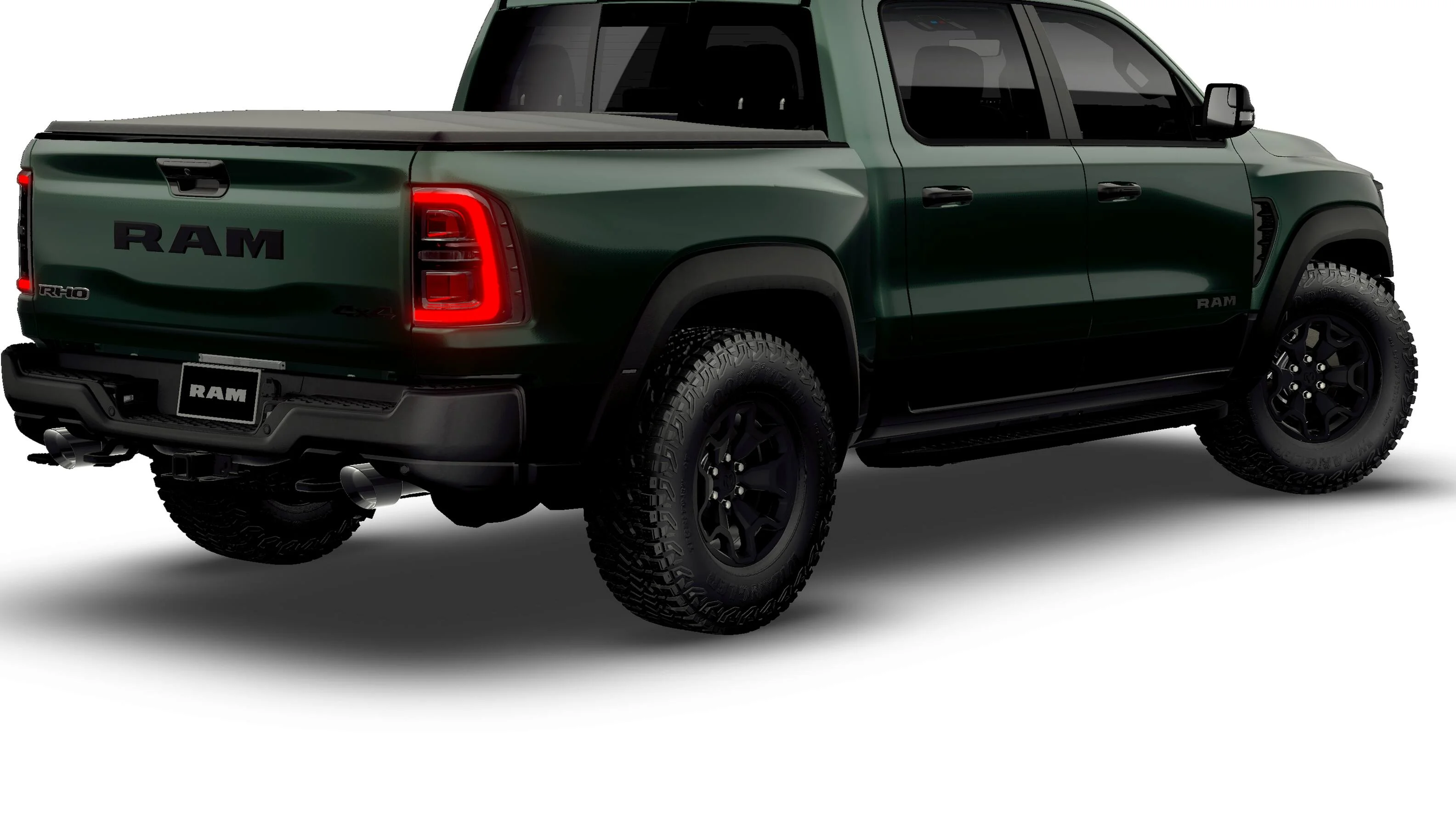 New 2026 Serrano-Green Metallic Exterior Paint RAM RHO image 2
