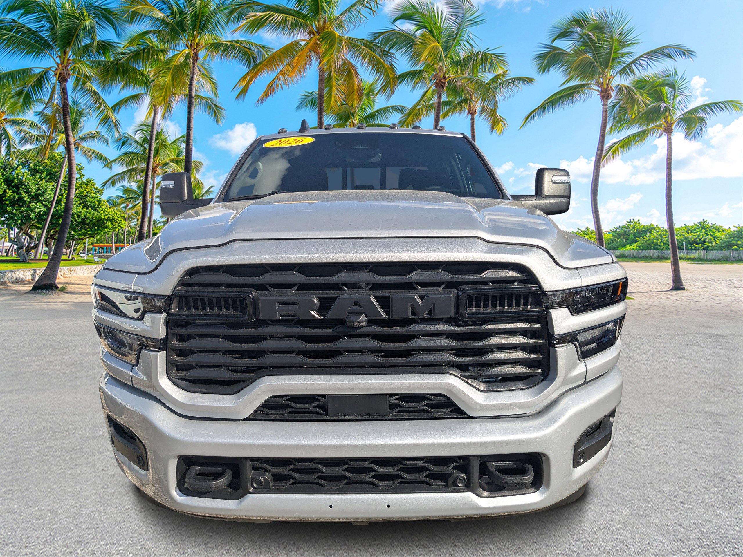 New 2026 Silver-Zynith Exterior Paint RAM Big Horn image 6