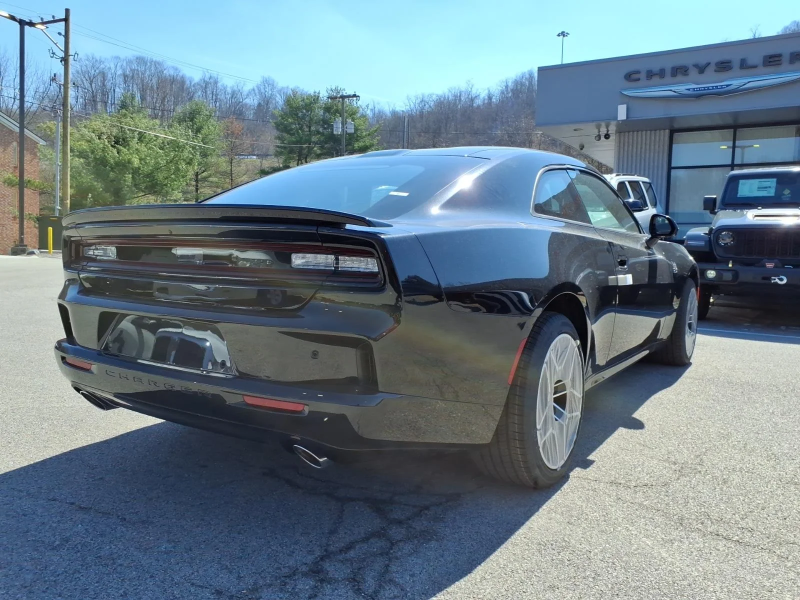 New 2026 Diamond Black Crystal Pearlcoat Dodge Scat Pack image 3