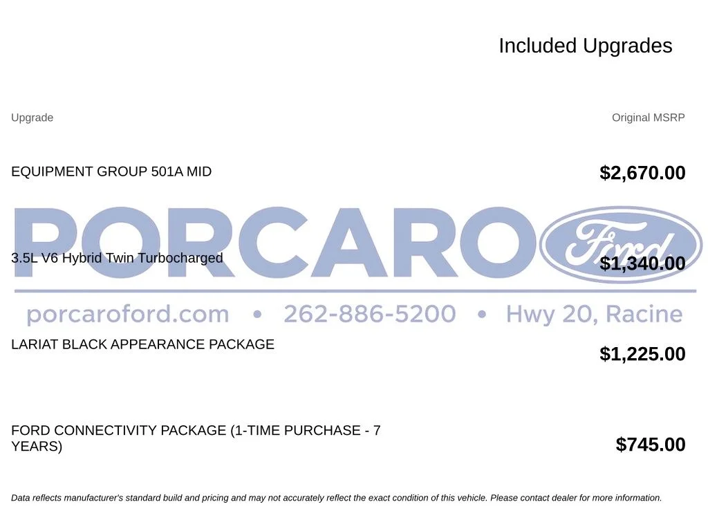 New 2026 Agate Black Metallic Ford Lariat® image 28