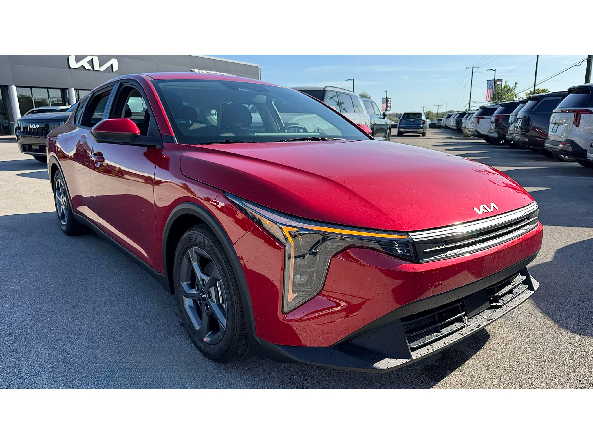 New 2026 Currant Red Kia LXS image 2