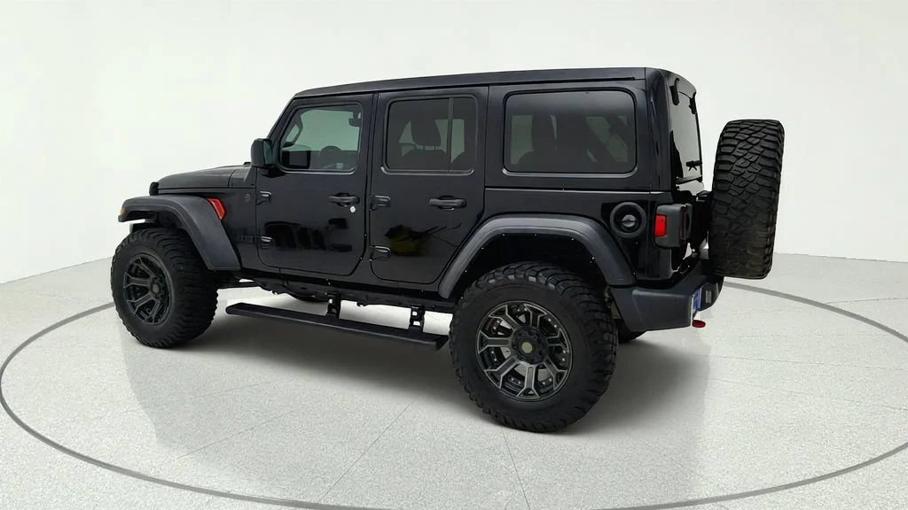 Used 2023 Black Jeep 4-Door Sport S 4x4 image 8
