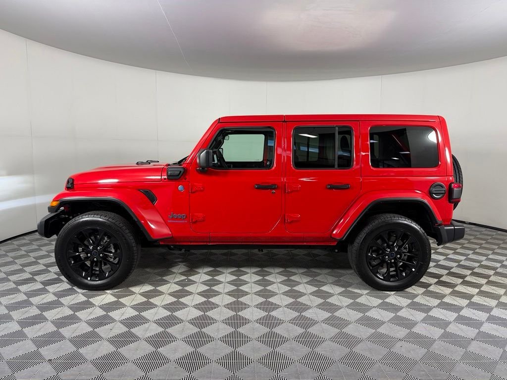 Certified Used 2025 Red Jeep Sahara 4xe image 10