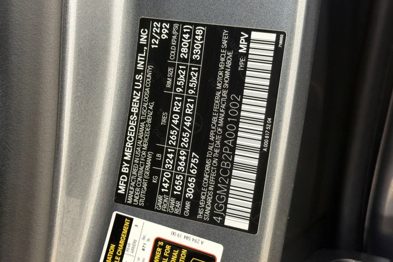 Used 2023 Selenite Grey Metallic Mercedes-Benz EQE 500 image 27