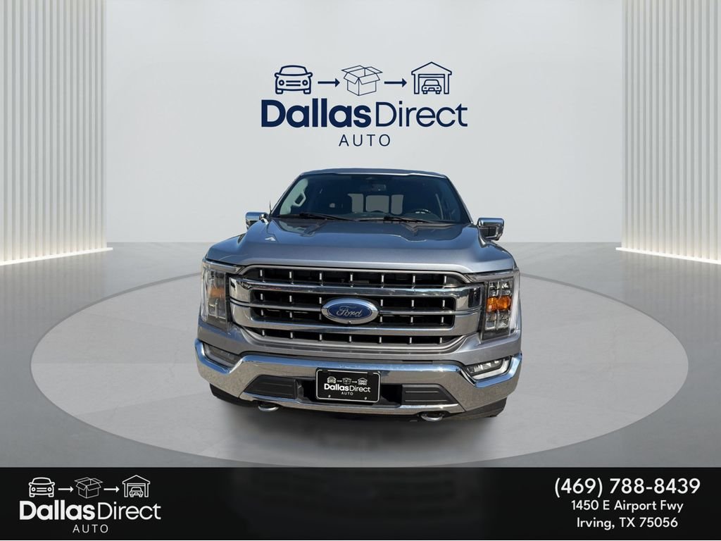Used 2023 Iconic Silver Metallic Ford LARIAT image 3