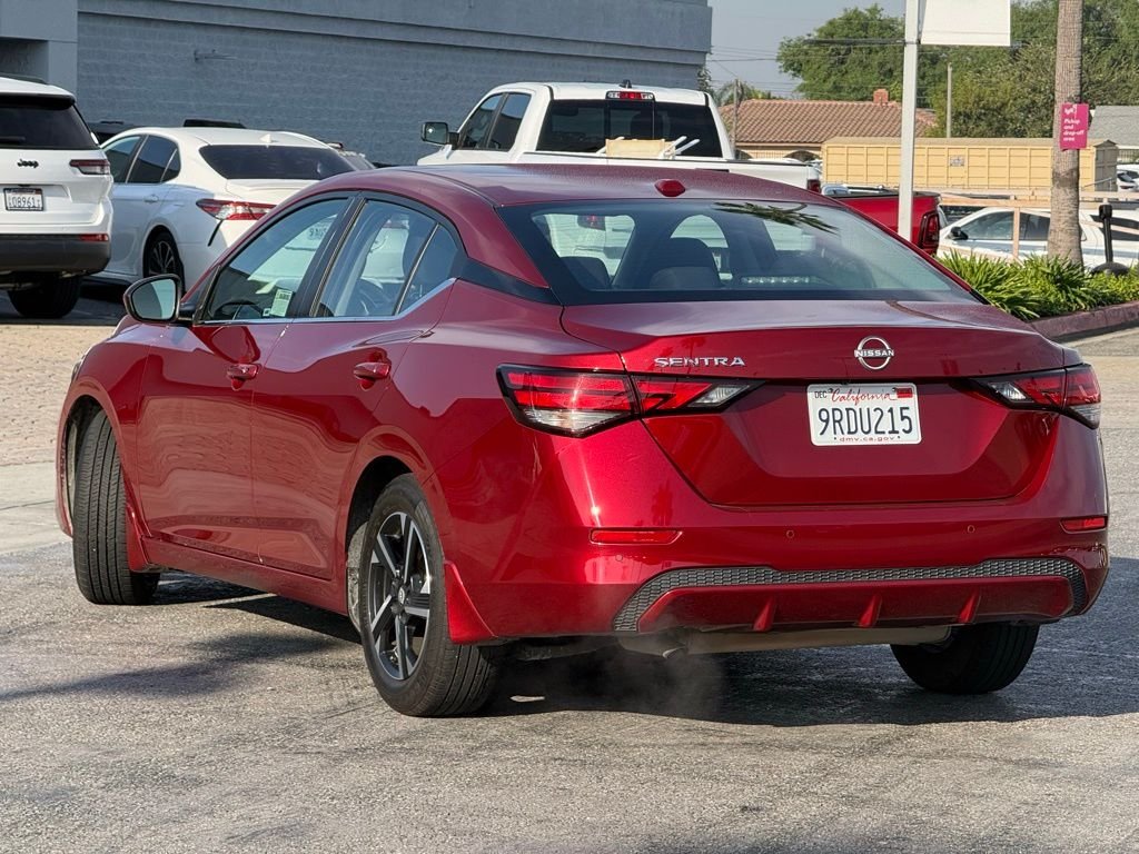 Used 2025 Nissan Sentra SV with VIN 3N1AB8CV1SY250721 for sale in Claremont, CA