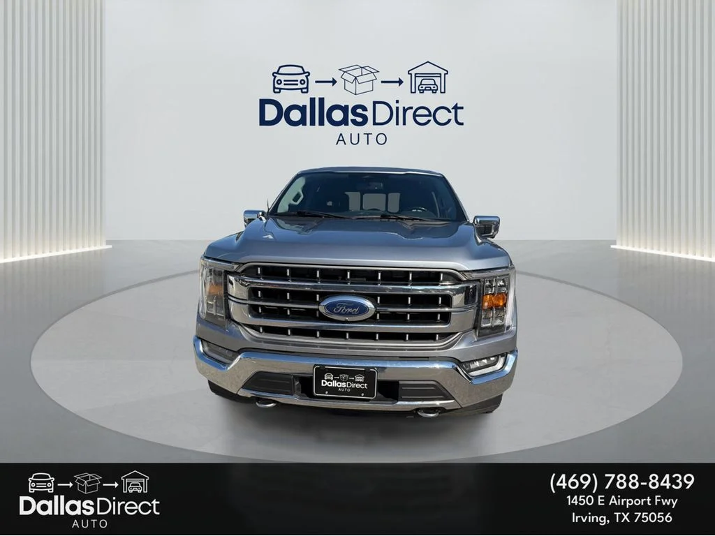 Used 2023 Iconic Silver Metallic Ford LARIAT image 3