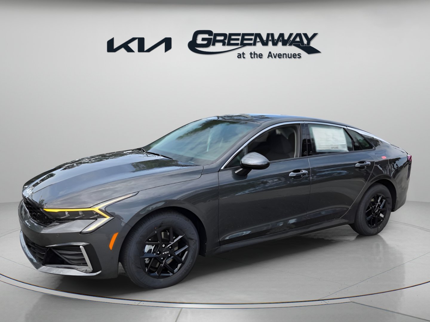 New 2026 Interstellar Gray Kia LXS FWD image 3