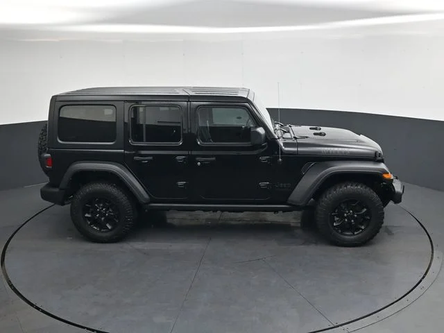 Used 2022 Black Clearcoat Jeep Unlimited Willys image 24