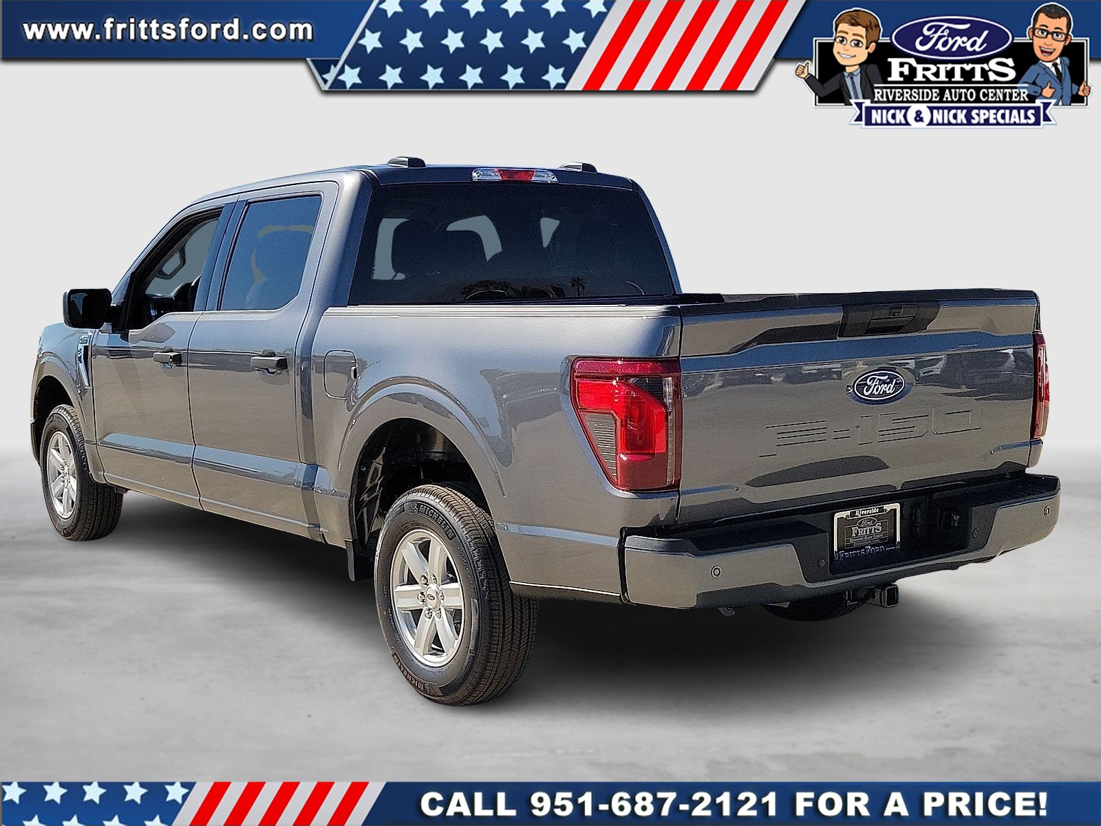 New 2026 Carbonized Gray Metallic Ford XLT image 2