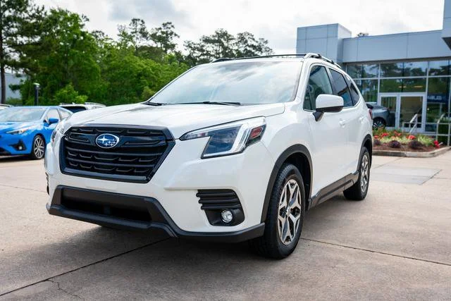 Certified Used 2024 Crystal White Pearl Subaru Premium image 11