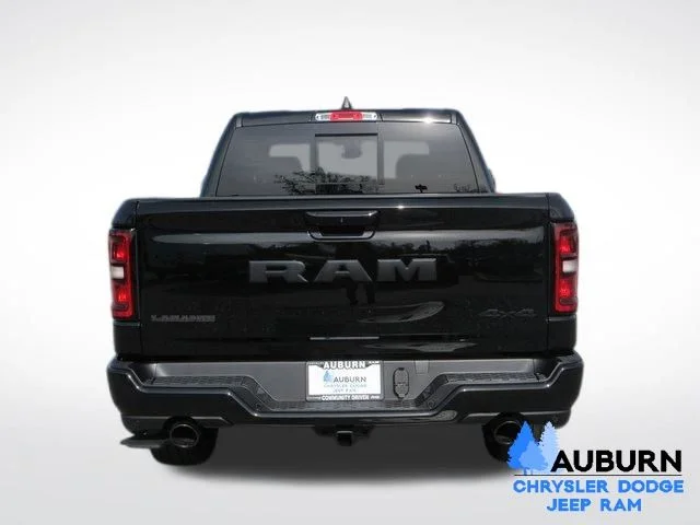 New 2026 Diamond Black Crystal Pearl-Coat Exterior Paint RAM LARAMIE image 3
