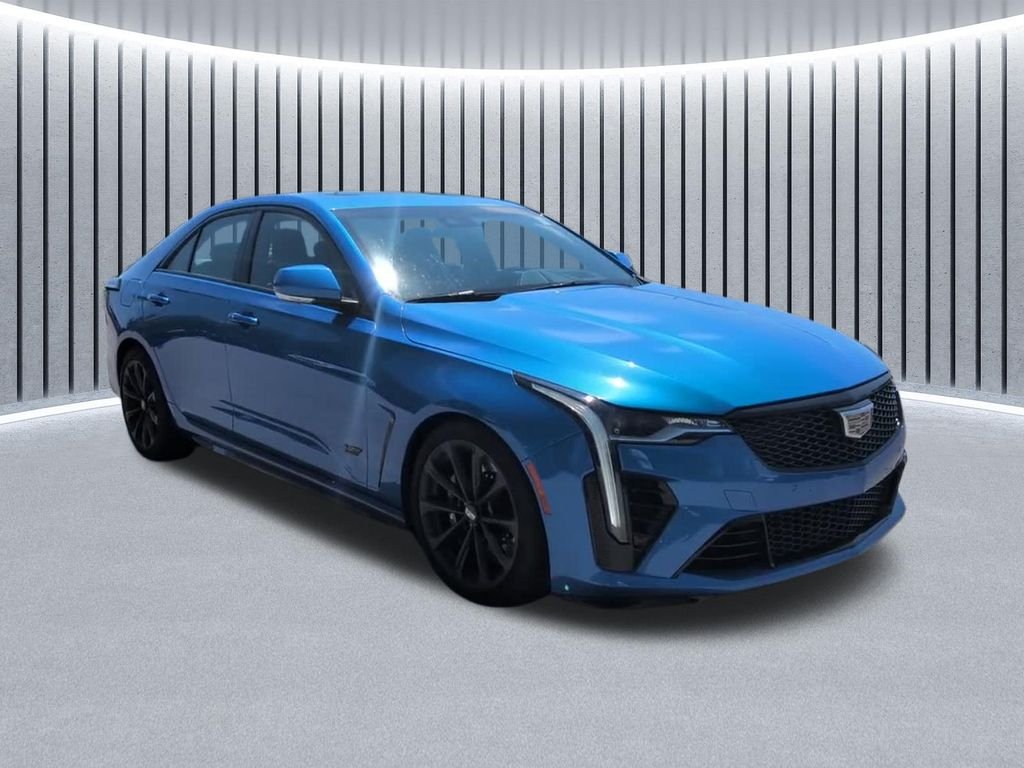 Used 2025 Blue Cadillac V-Series image 1