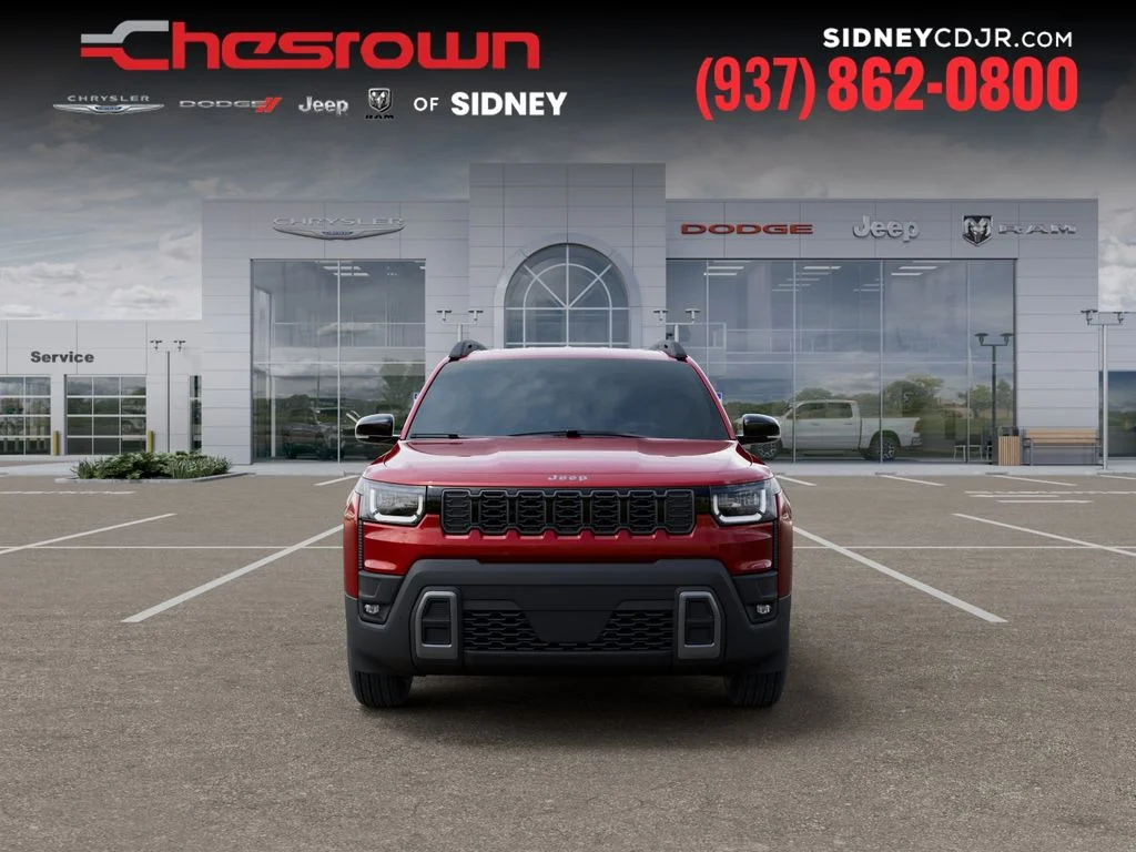 New 2026 Red Hot Pearl-Coat Exterior Paint Jeep Limited image 6