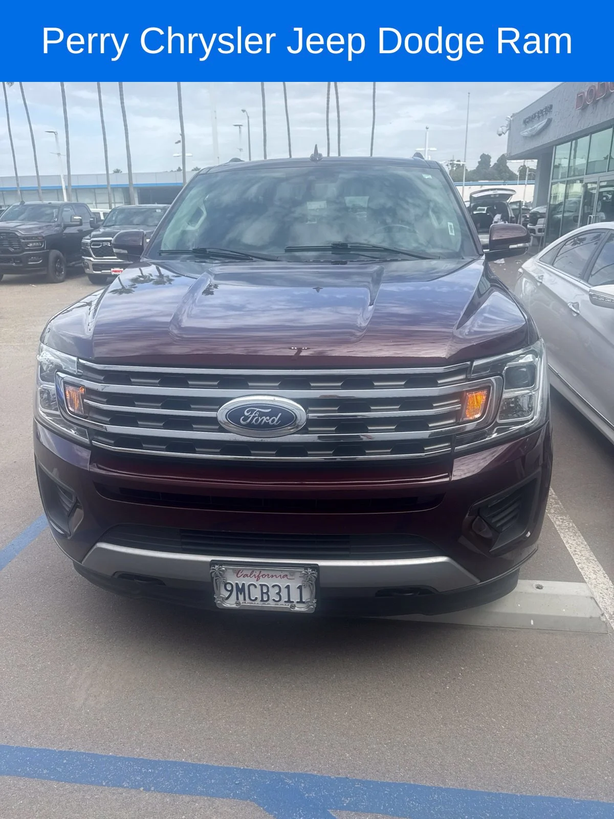 Used 2021 Red Ford XLT image 1