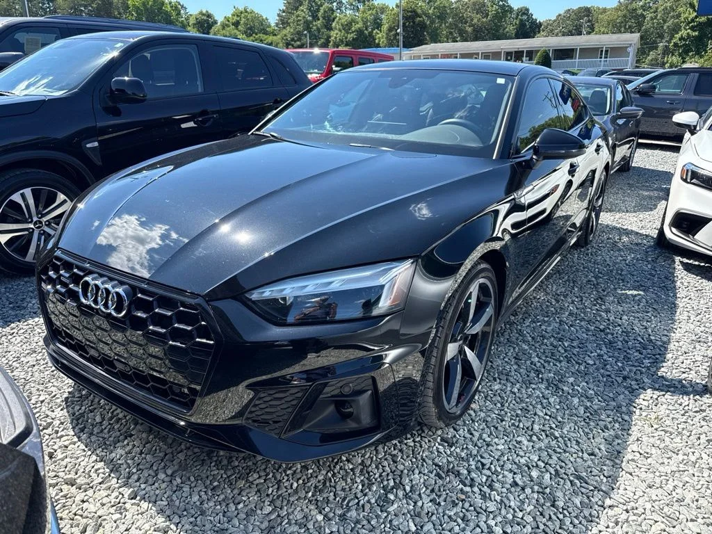 Used 2025 Black Audi 45 S line Premium Plus image 1