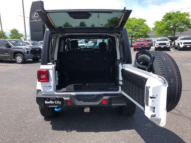 Used 2023 White Jeep Sahara 4xe image 10