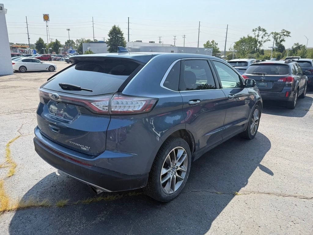 Used 2018 Blue Metallic Ford Titanium image 3