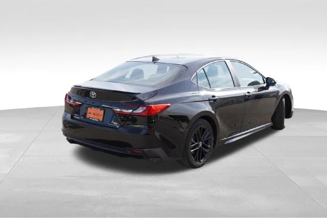 Certified Used 2025 Black Toyota SE image 4